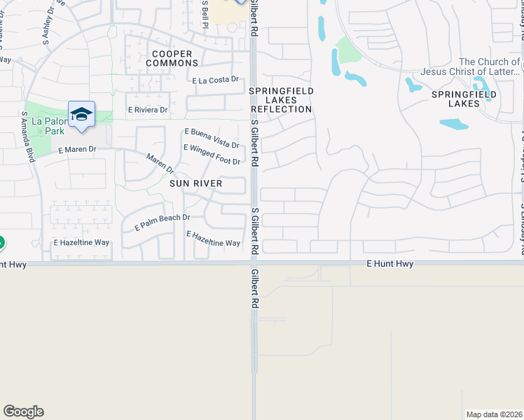 map of restaurants, bars, coffee shops, grocery stores, and more near 3015 East Firestone Drive in Chandler