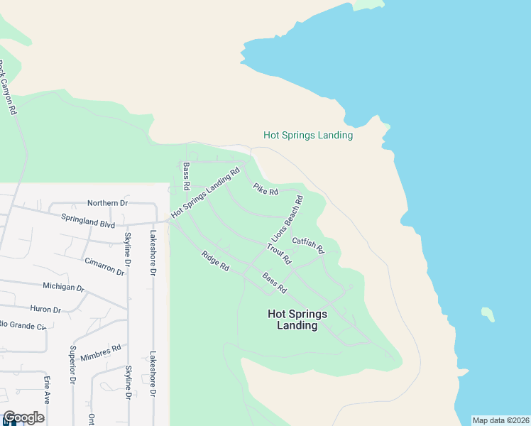 map of restaurants, bars, coffee shops, grocery stores, and more near 507 Catfish Road in Elephant Butte