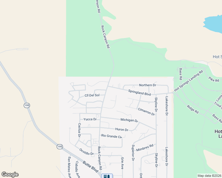 map of restaurants, bars, coffee shops, grocery stores, and more near 1001 Rock Canyon Road in Truth or Consequences