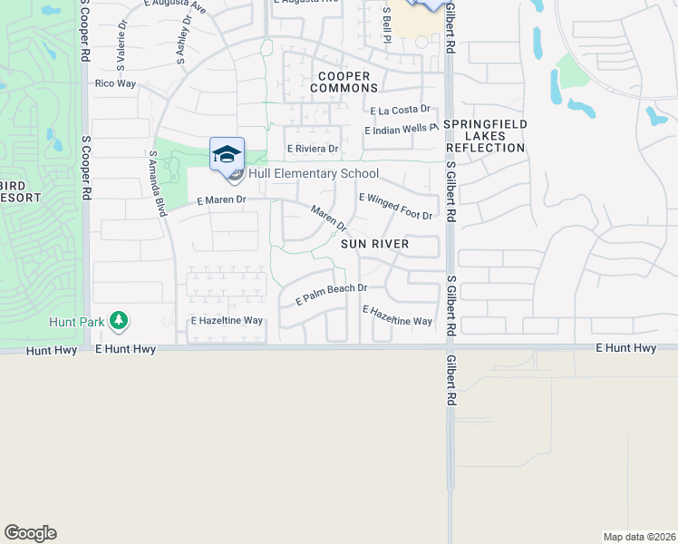 map of restaurants, bars, coffee shops, grocery stores, and more near 6867 South Teresa Drive in Chandler