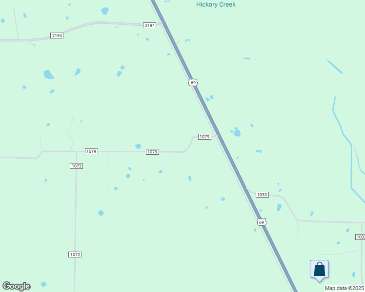 map of restaurants, bars, coffee shops, grocery stores, and more near 1413 County Road 1079 in Greenville