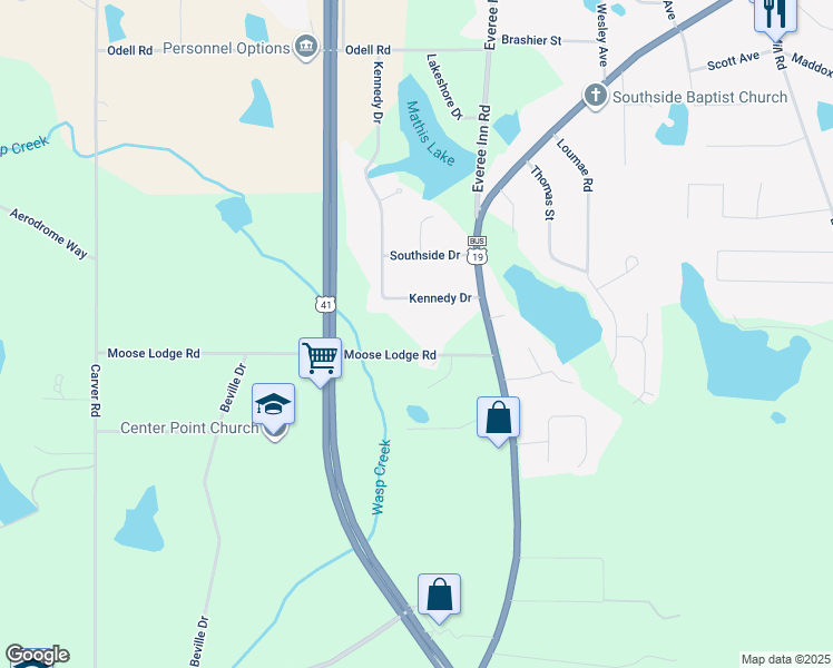 1431 Zebulon Road, Griffin GA Walk Score