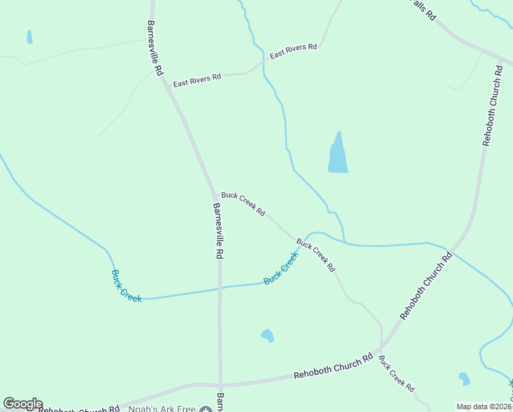 map of restaurants, bars, coffee shops, grocery stores, and more near 171 Buck Creek Road in Griffin