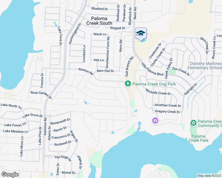 map of restaurants, bars, coffee shops, grocery stores, and more near 1201 Petrel Drive in Little Elm