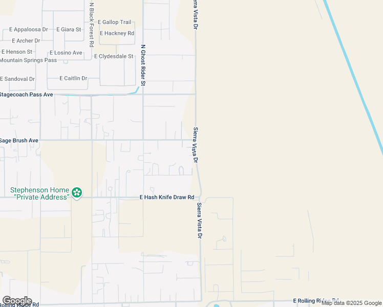 map of restaurants, bars, coffee shops, grocery stores, and more near 36288 Sierra Vista Drive in San Tan Valley