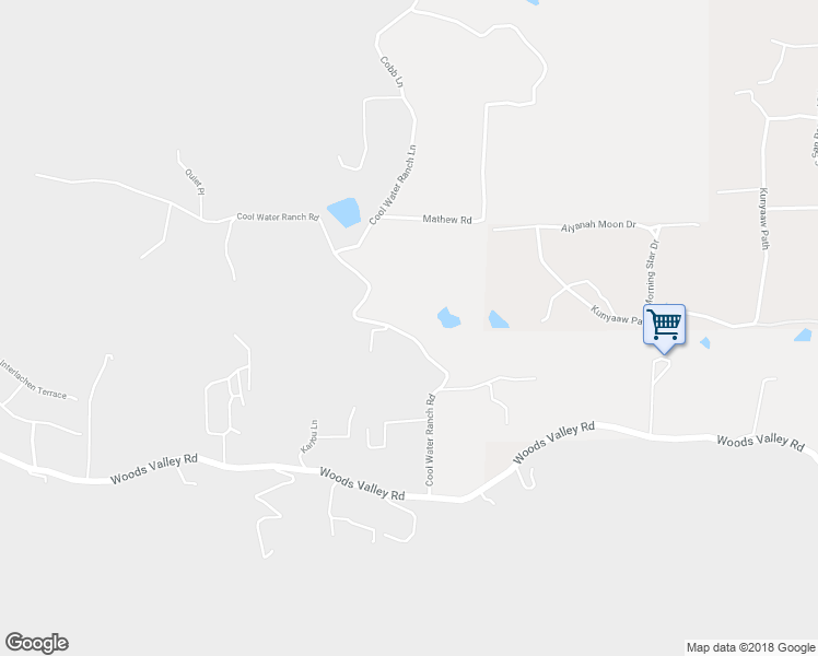 map of restaurants, bars, coffee shops, grocery stores, and more near 27303 Cool Water Ranch Road in Valley Center