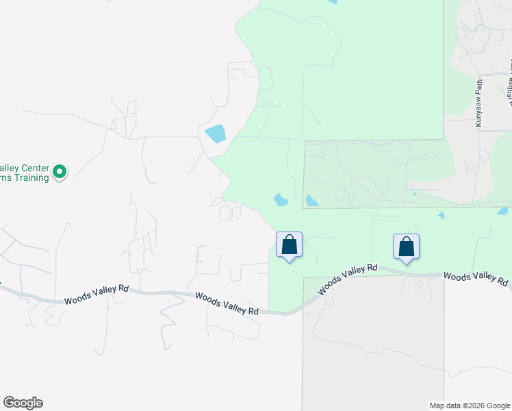 map of restaurants, bars, coffee shops, grocery stores, and more near 27303 Cool Water Ranch Road in Valley Center