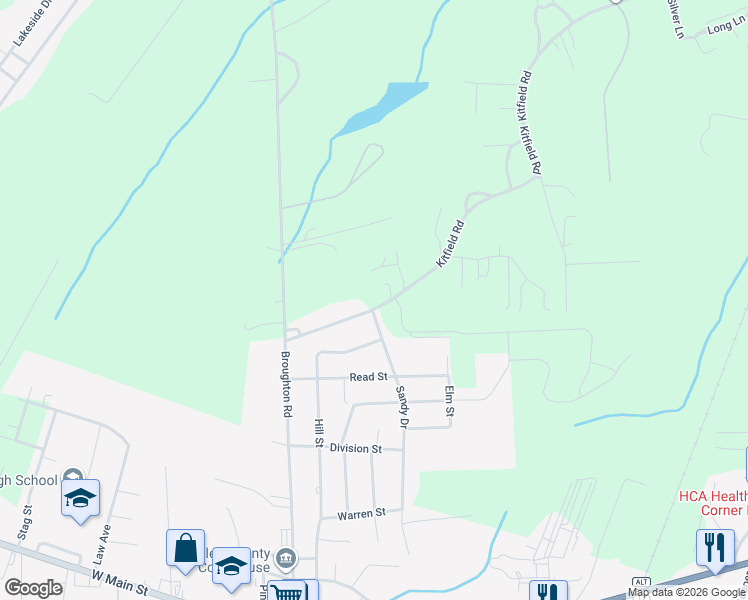 map of restaurants, bars, coffee shops, grocery stores, and more near 144 Kitfield Road in Moncks Corner