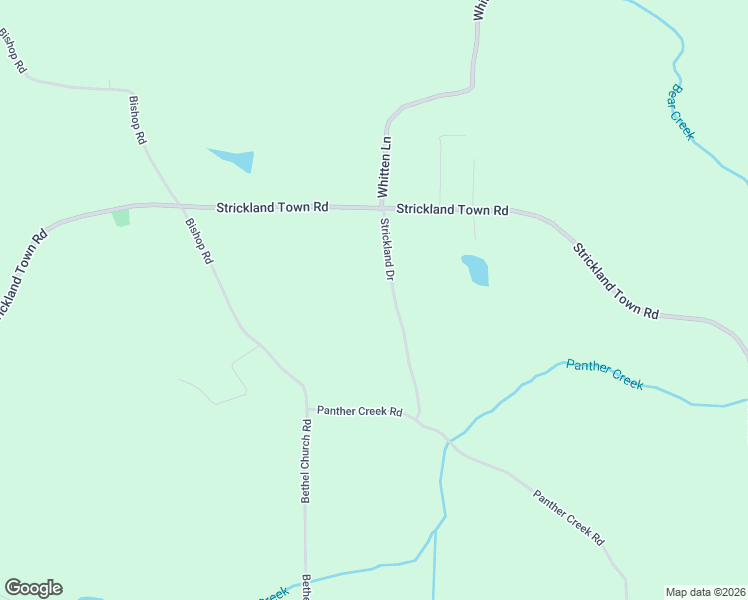 map of restaurants, bars, coffee shops, grocery stores, and more near 247 Strickland Drive in Luthersville