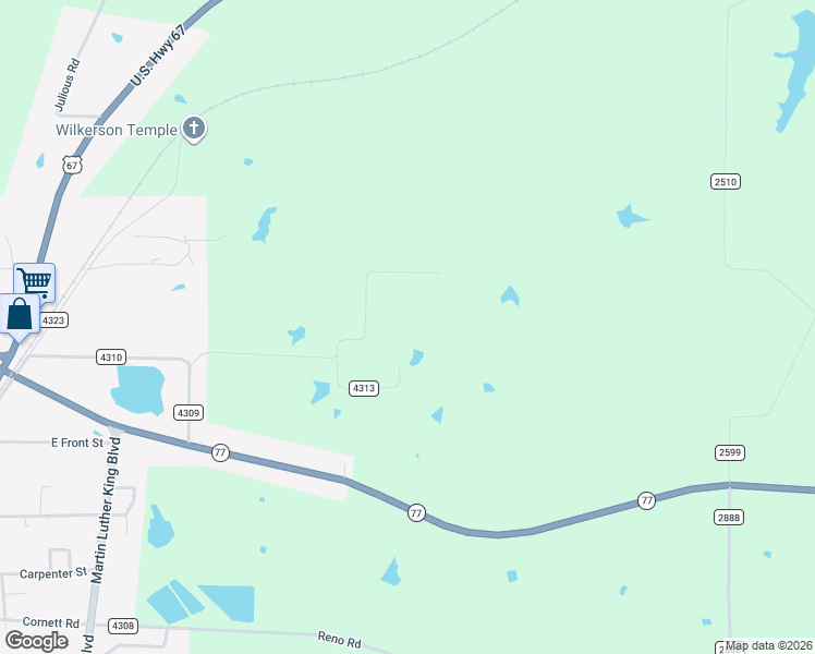 map of restaurants, bars, coffee shops, grocery stores, and more near County Road 4313 in Naples