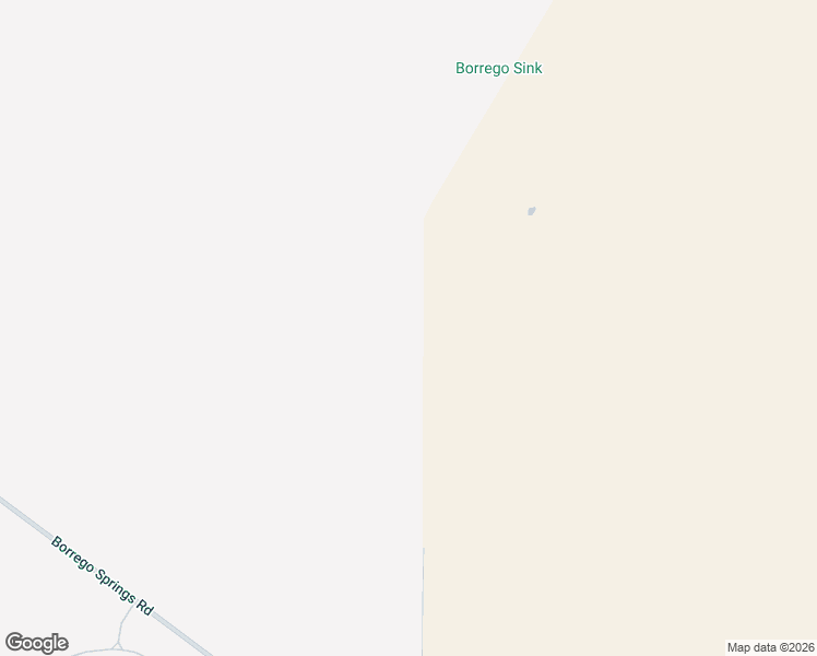 map of restaurants, bars, coffee shops, grocery stores, and more near Unnamed Road in Borrego Springs