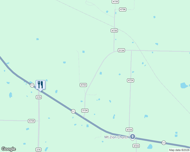 map of restaurants, bars, coffee shops, grocery stores, and more near Farm to Market 3134 in Commerce