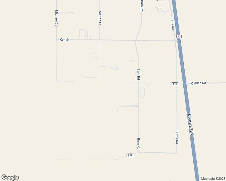 map of restaurants, bars, coffee shops, grocery stores, and more near 58 West Calusa Road in Dexter