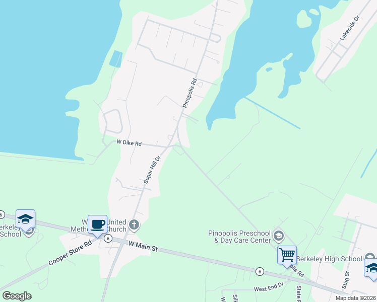 map of restaurants, bars, coffee shops, grocery stores, and more near 1428 Pinopolis Road in Moncks Corner