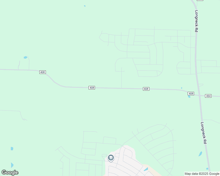 map of restaurants, bars, coffee shops, grocery stores, and more near 6670 County Road 408 in McKinney