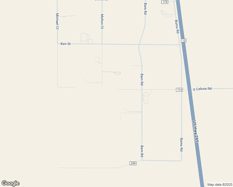 map of restaurants, bars, coffee shops, grocery stores, and more near 58 West Calusa Road in Dexter