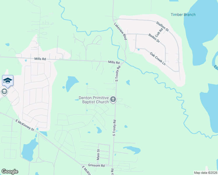 map of restaurants, bars, coffee shops, grocery stores, and more near in Denton