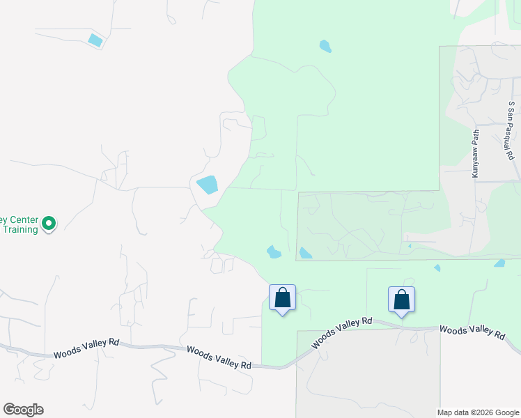 map of restaurants, bars, coffee shops, grocery stores, and more near 15610 Mathew Road in Valley Center