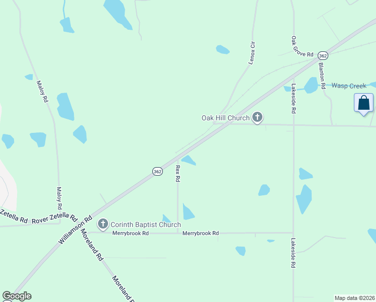 map of restaurants, bars, coffee shops, grocery stores, and more near 2696 Williamson Rd in Williamson
