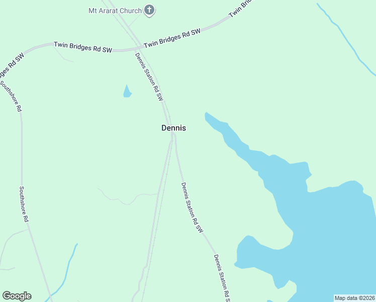 map of restaurants, bars, coffee shops, grocery stores, and more near 641 Dennis Station Road Southwest in Eatonton