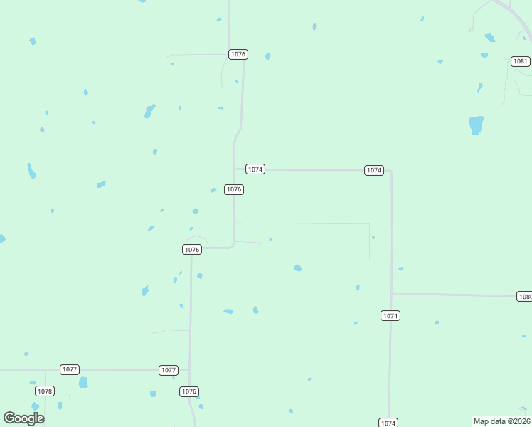 map of restaurants, bars, coffee shops, grocery stores, and more near County Road 1074 in Farmersville