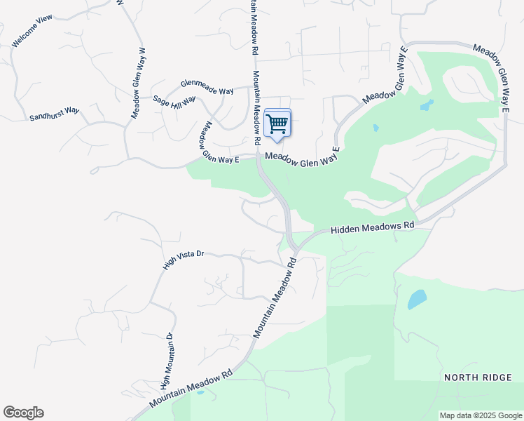 map of restaurants, bars, coffee shops, grocery stores, and more near 10267 Spruce Woodland Way in Escondido
