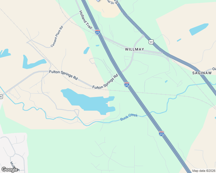 map of restaurants, bars, coffee shops, grocery stores, and more near 1680 Fulton Springs Road in Alabaster