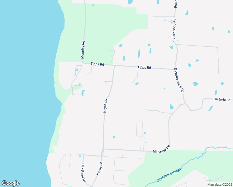 map of restaurants, bars, coffee shops, grocery stores, and more near 1450 Keyes Lane in Cross Roads