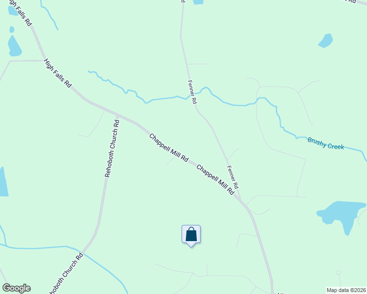 map of restaurants, bars, coffee shops, grocery stores, and more near 1372 Chappell Mill Road in Jackson