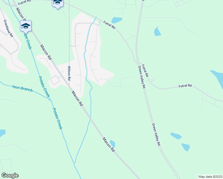 map of restaurants, bars, coffee shops, grocery stores, and more near 510 Knollwood in Griffin