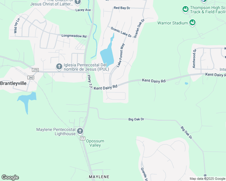 map of restaurants, bars, coffee shops, grocery stores, and more near 144 Carriage Drive in Alabaster