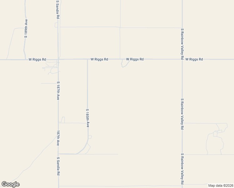 map of restaurants, bars, coffee shops, grocery stores, and more near 25553 South 185th Avenue in Buckeye