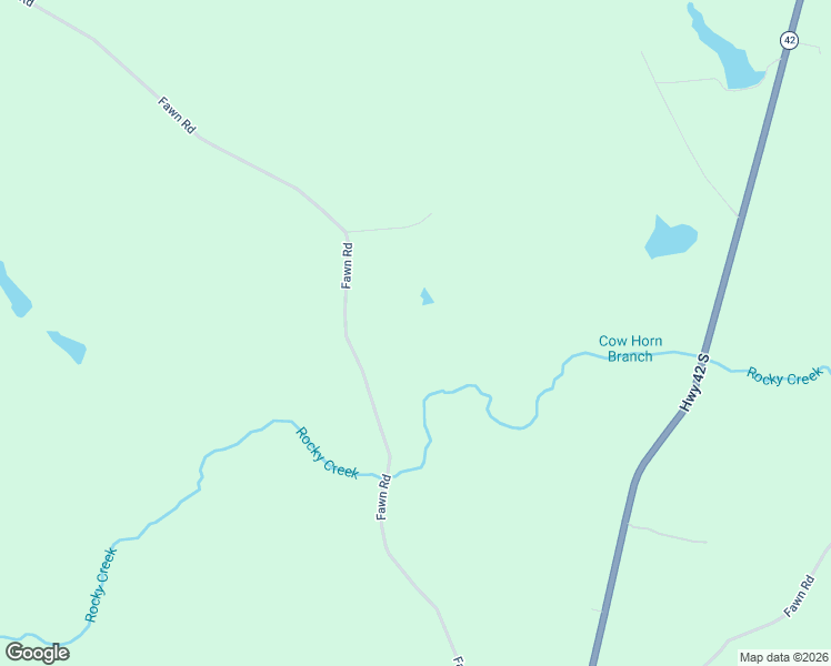 map of restaurants, bars, coffee shops, grocery stores, and more near 351 Fawn Road in Jackson