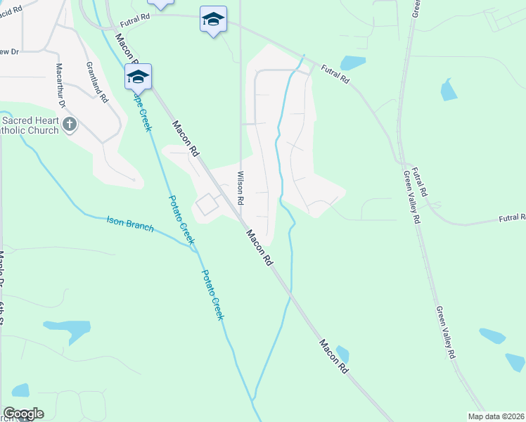 map of restaurants, bars, coffee shops, grocery stores, and more near 229 Autumn Ridge Drive in Griffin