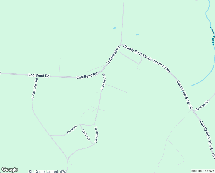 map of restaurants, bars, coffee shops, grocery stores, and more near 101-155 Dantzler Road in Harleyville