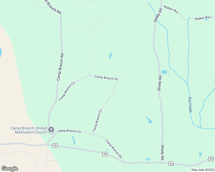 map of restaurants, bars, coffee shops, grocery stores, and more near 745 Camp Branch Circle in Alabaster