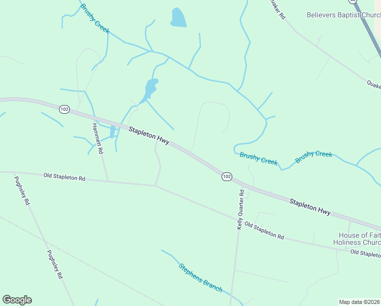 map of restaurants, bars, coffee shops, grocery stores, and more near 2236-2468 Highway 102 in Wrens