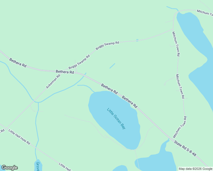 map of restaurants, bars, coffee shops, grocery stores, and more near 2280 Bethera Road in Bonneau