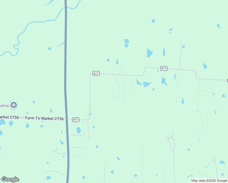 map of restaurants, bars, coffee shops, grocery stores, and more near 16038 County Road 617 in Farmersville