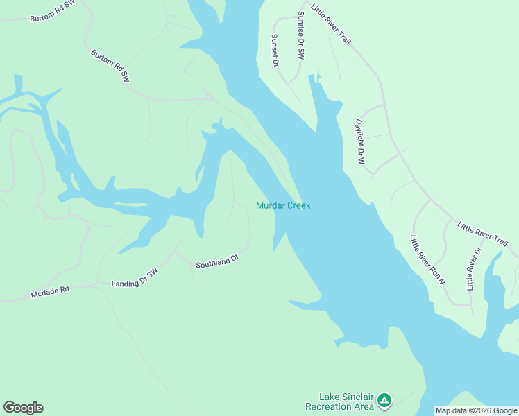 map of restaurants, bars, coffee shops, grocery stores, and more near 212 Southland Road in Eatonton