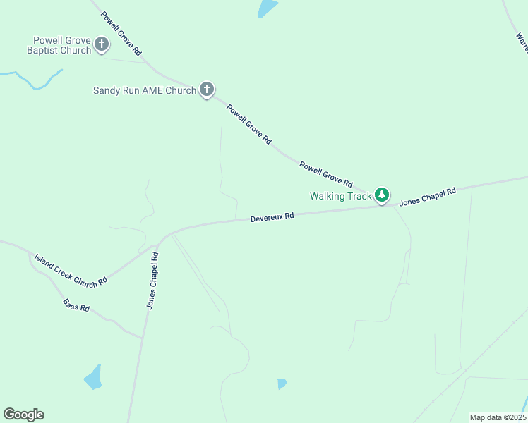 map of restaurants, bars, coffee shops, grocery stores, and more near 2515 Jones Chapel Road in Sparta