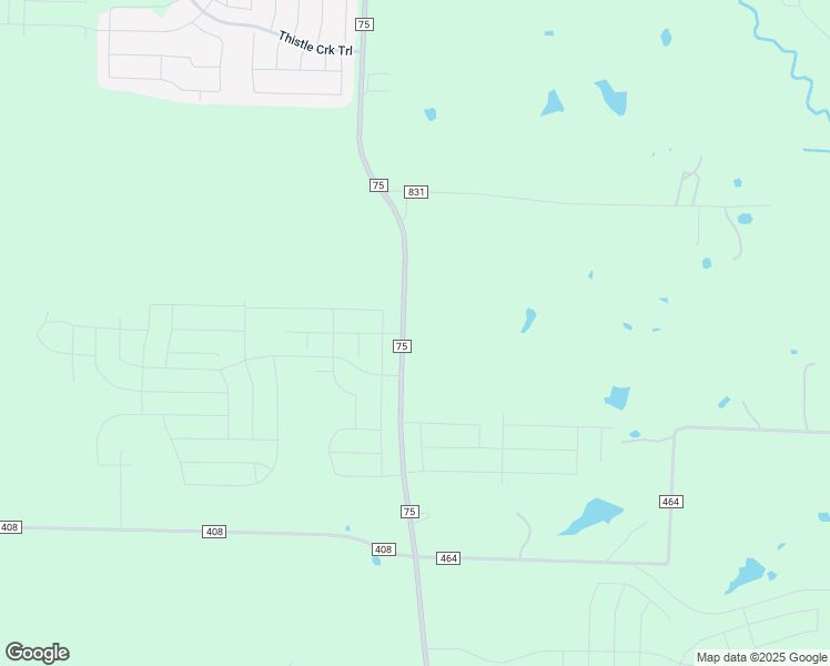 map of restaurants, bars, coffee shops, grocery stores, and more near 3350 Farm to Market Road 75 in Princeton
