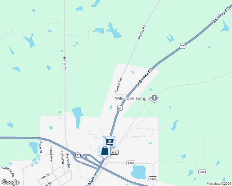 map of restaurants, bars, coffee shops, grocery stores, and more near 530 U.S. 67 in Naples