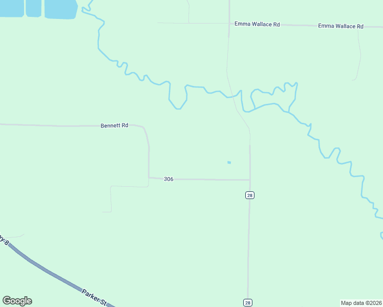 map of restaurants, bars, coffee shops, grocery stores, and more near 411 Ashley County Road 306 Road in Hamburg