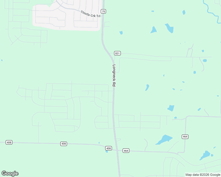 map of restaurants, bars, coffee shops, grocery stores, and more near 3350 Farm to Market Road 75 in Princeton