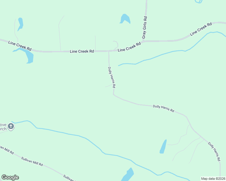 map of restaurants, bars, coffee shops, grocery stores, and more near Dolly Harris Road in Senoia