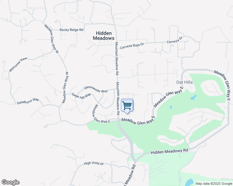 map of restaurants, bars, coffee shops, grocery stores, and more near 10231 Sage Hill Way in Escondido