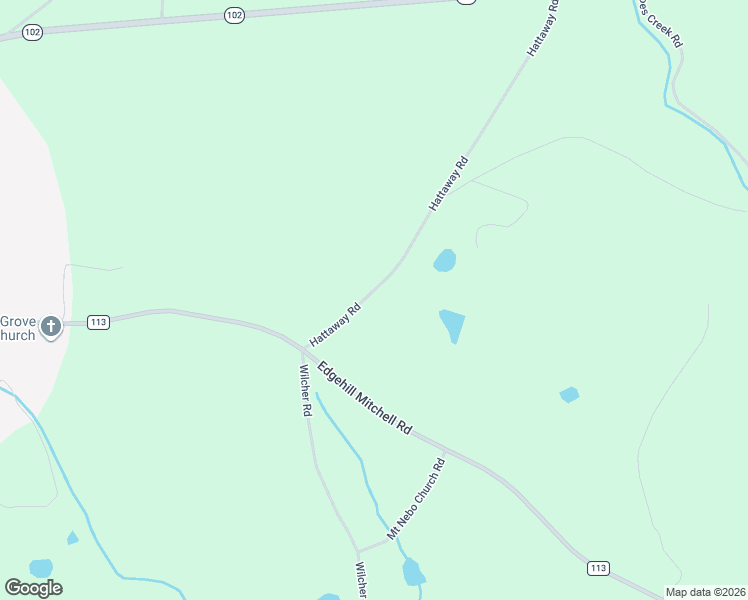 map of restaurants, bars, coffee shops, grocery stores, and more near 5275 Hattaway Road in Mitchell