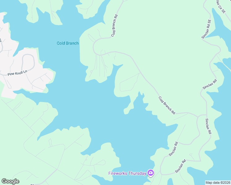 map of restaurants, bars, coffee shops, grocery stores, and more near 146 Lakewood Drive in Eatonton