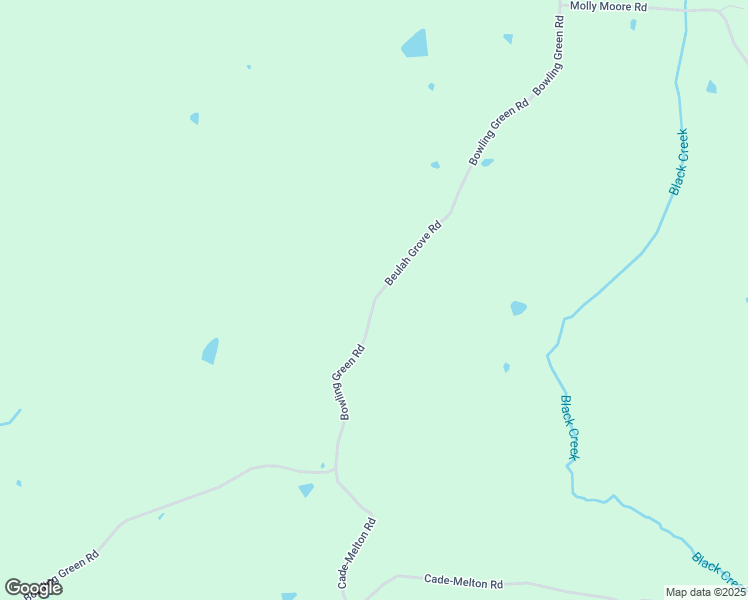 map of restaurants, bars, coffee shops, grocery stores, and more near Bowling Green Road in Durant